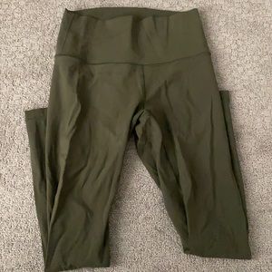 Army green lululemon